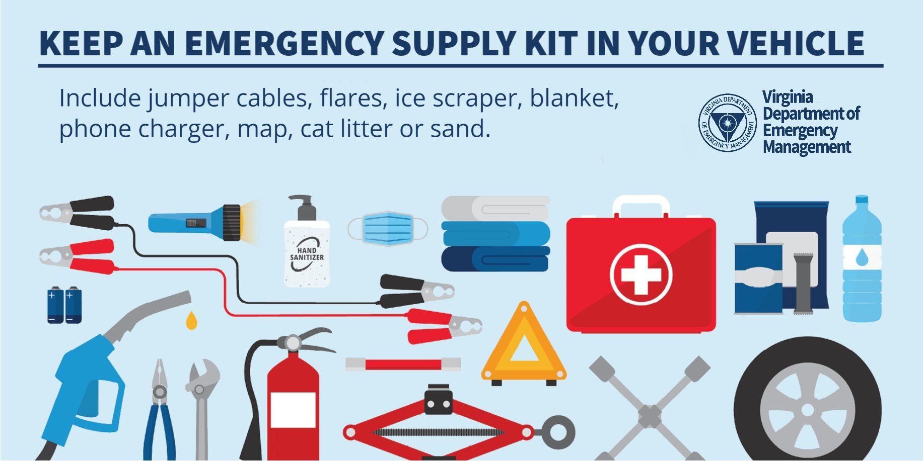 What to Keep in Your Vehicle, in Case of an Emergency, during the Winter. –  Aroostook County EMA