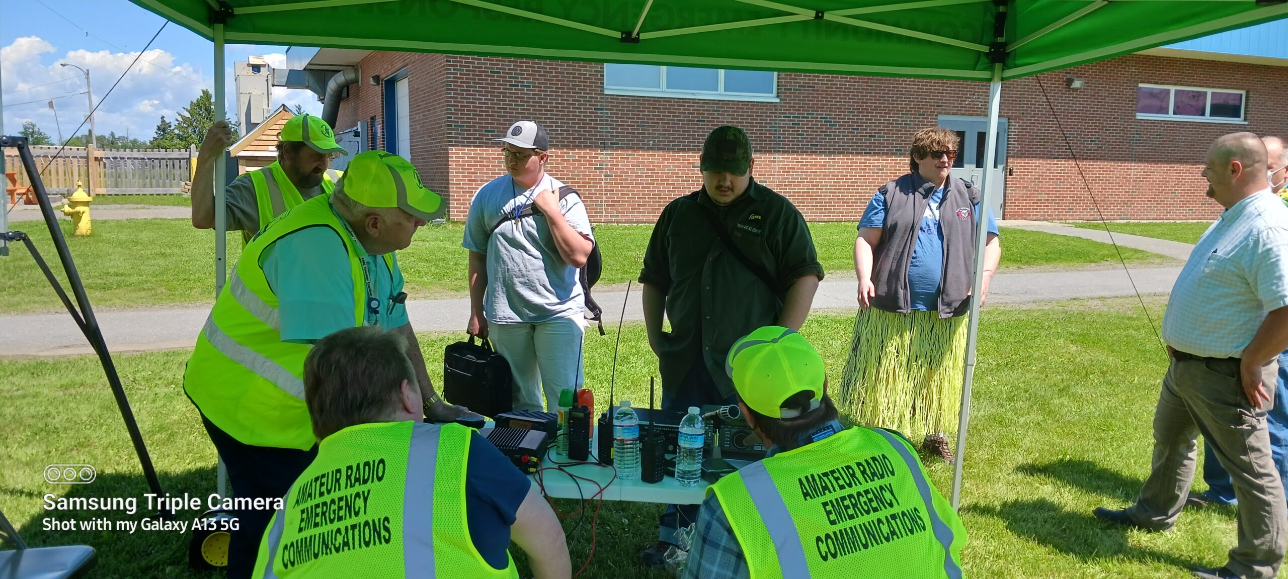 AROOSTOOK COUNTY ARES TEAM AT LORING JOB CORPS. Aroostook County EMA